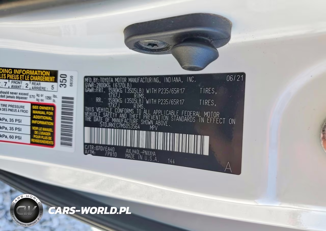 2021 Toyota Sienna Xle VIN:5TDJRKEC7MS053564 - 13