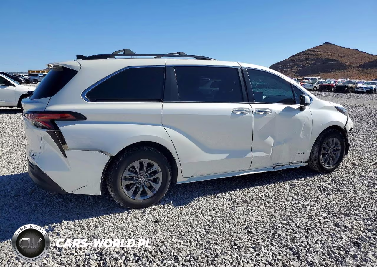 2021 Toyota Sienna Xle VIN:5TDJRKEC7MS053564 - 3