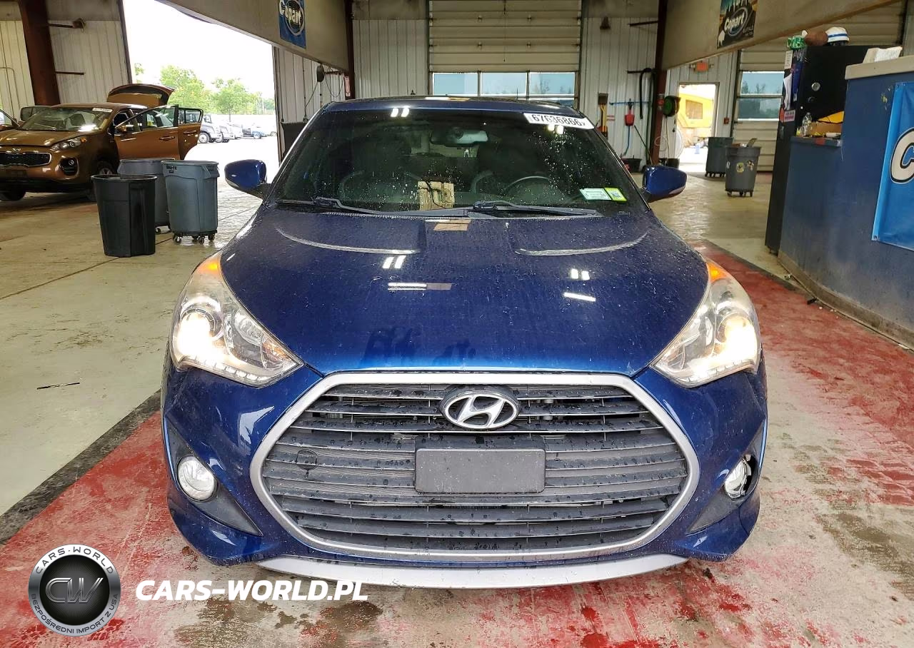 2017 Hyundai Veloster Turbo VIN:KMHTC6AE7HU308588 - 5