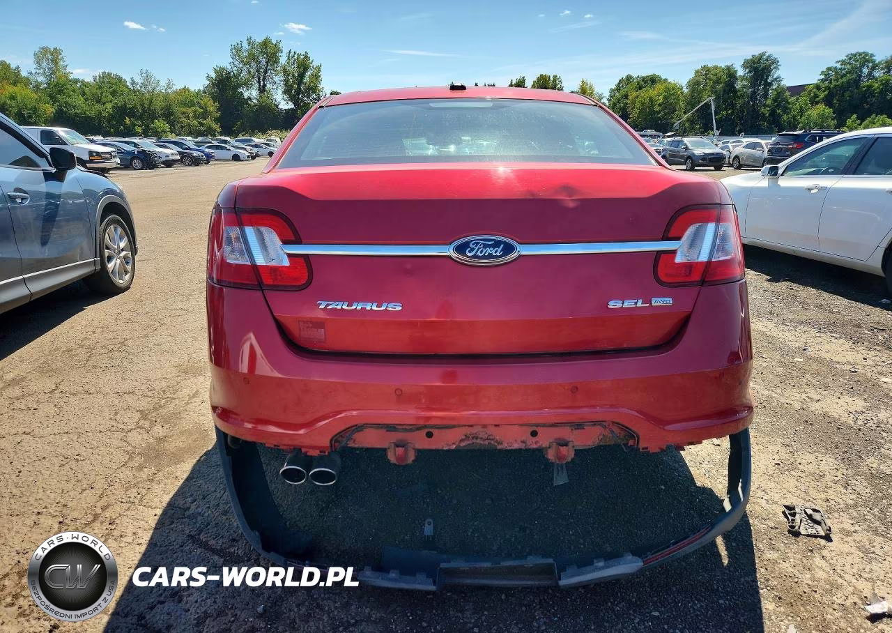 2010 Ford Taurus Sel VIN:1FAHP2HW1AG131603 - 6