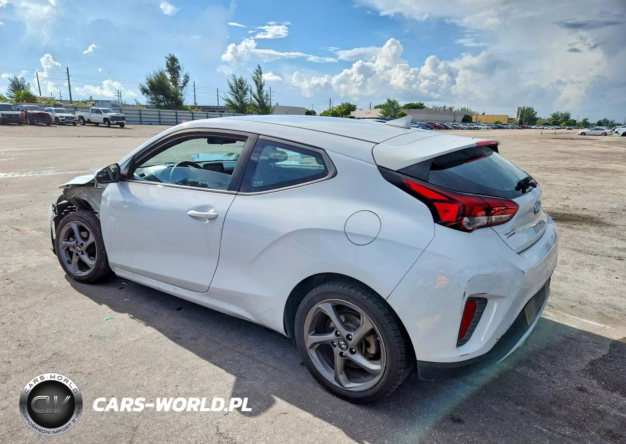 2019 Hyundai Veloster 2.0L VIN:KMHTG6AF8KU017263 - 2