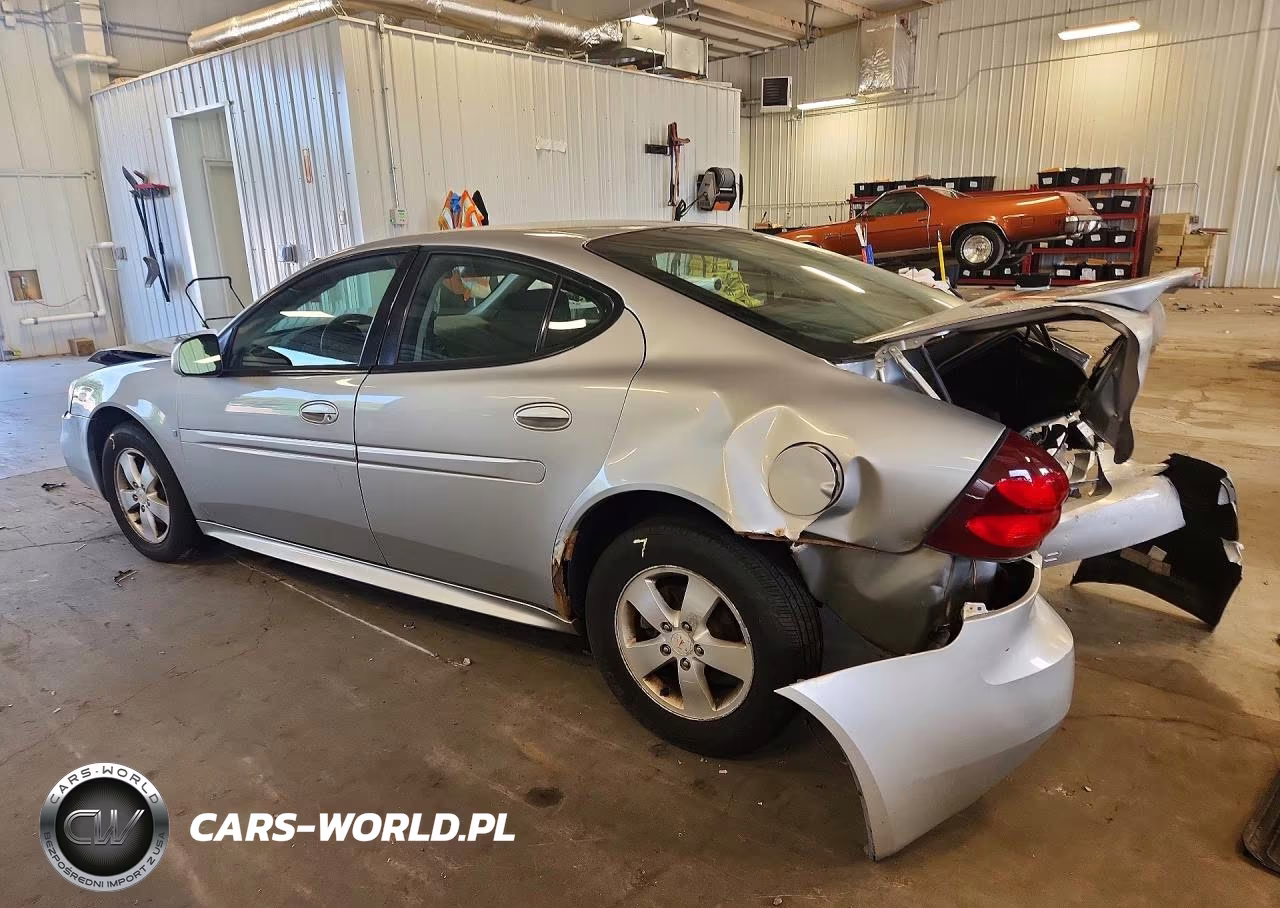 2008 Pontiac Grand Prix VIN:2G2WP552X81102939 - 2