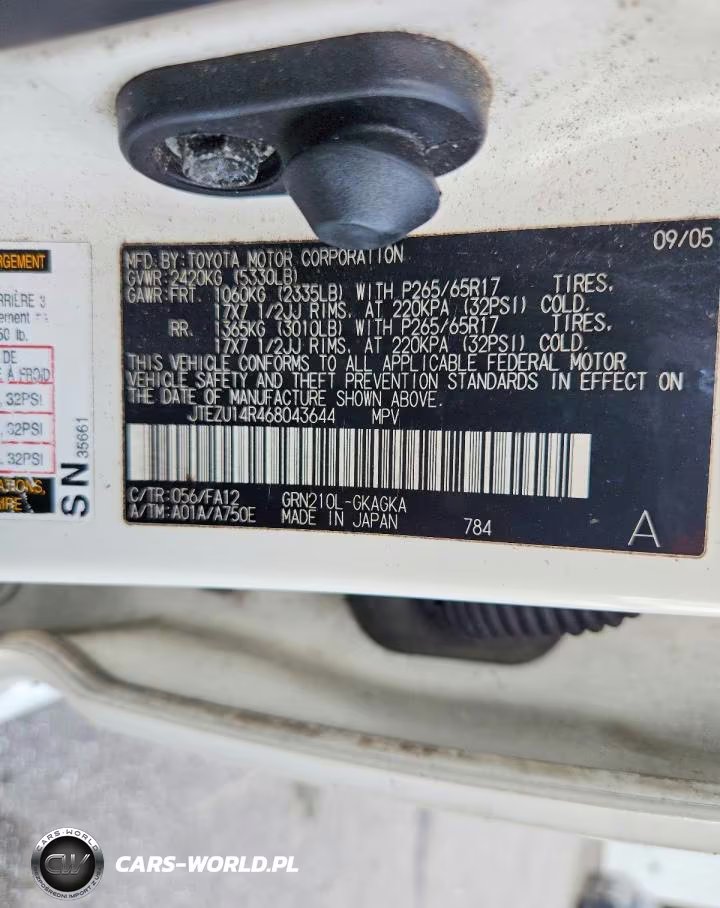2006 Toyota 4Runner Sr5 VIN:JTEZU14R468043644 - 13