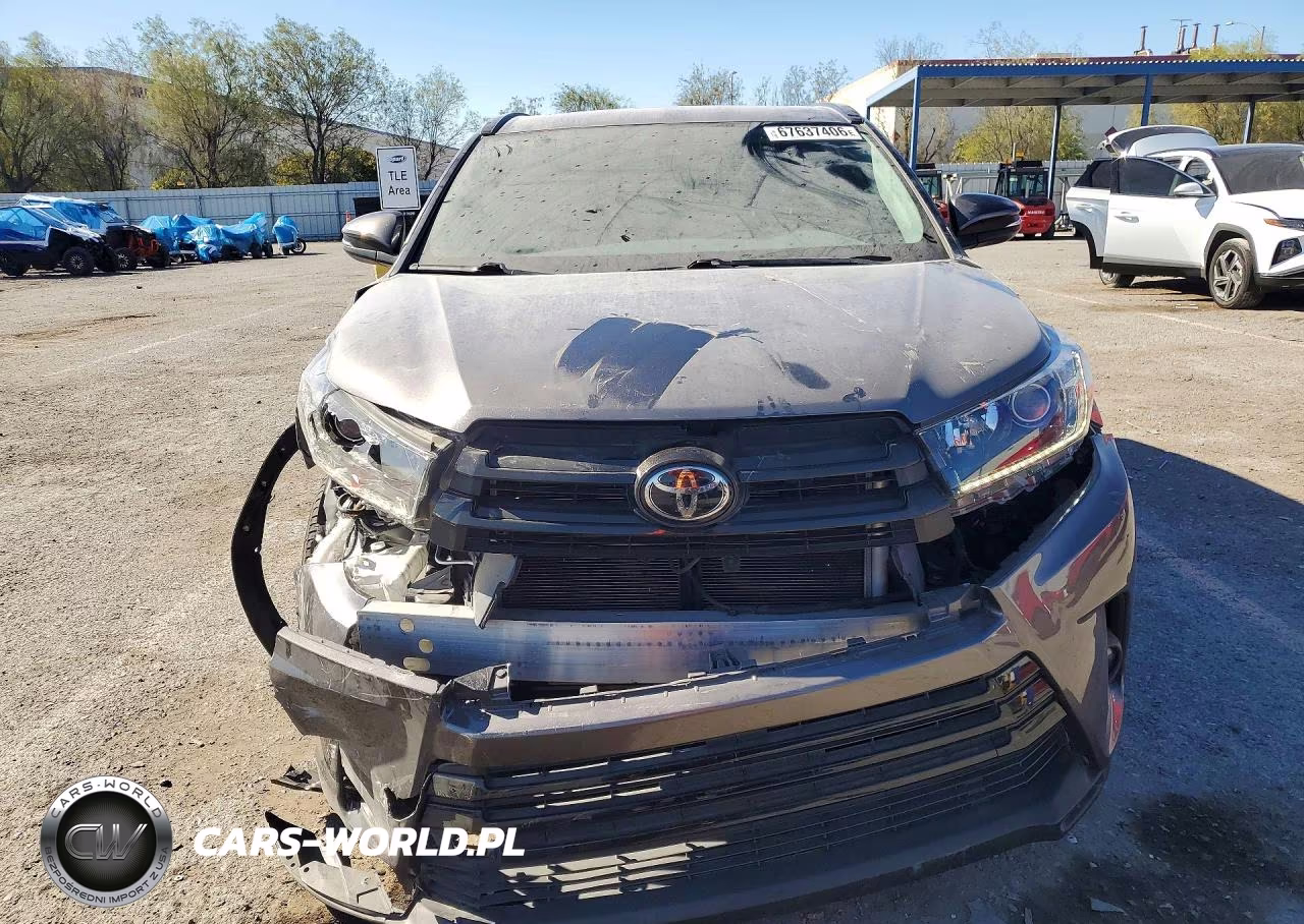 2019 Toyota Highlander Se VIN:5TDKZRFHXKS569583 - 5