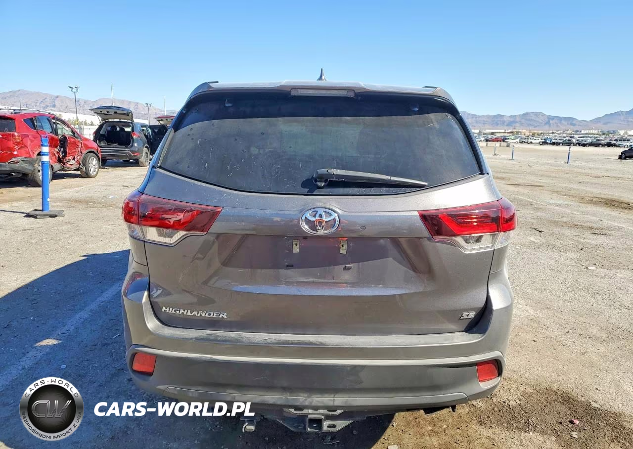 2019 Toyota Highlander Se VIN:5TDKZRFHXKS569583 - 6