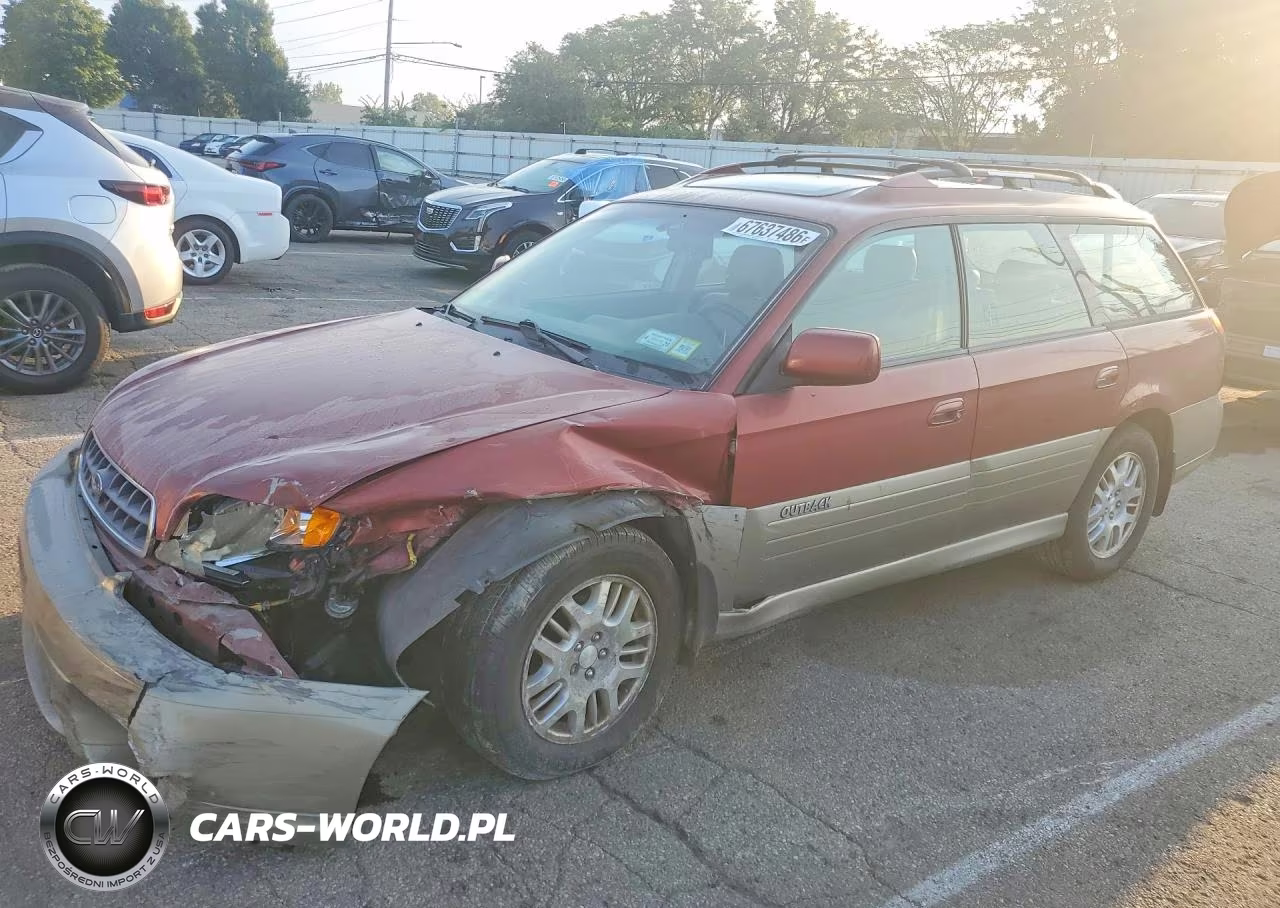 2004 Subaru Legacy Outback Limited VIN:4S3BH686847628334 - 1