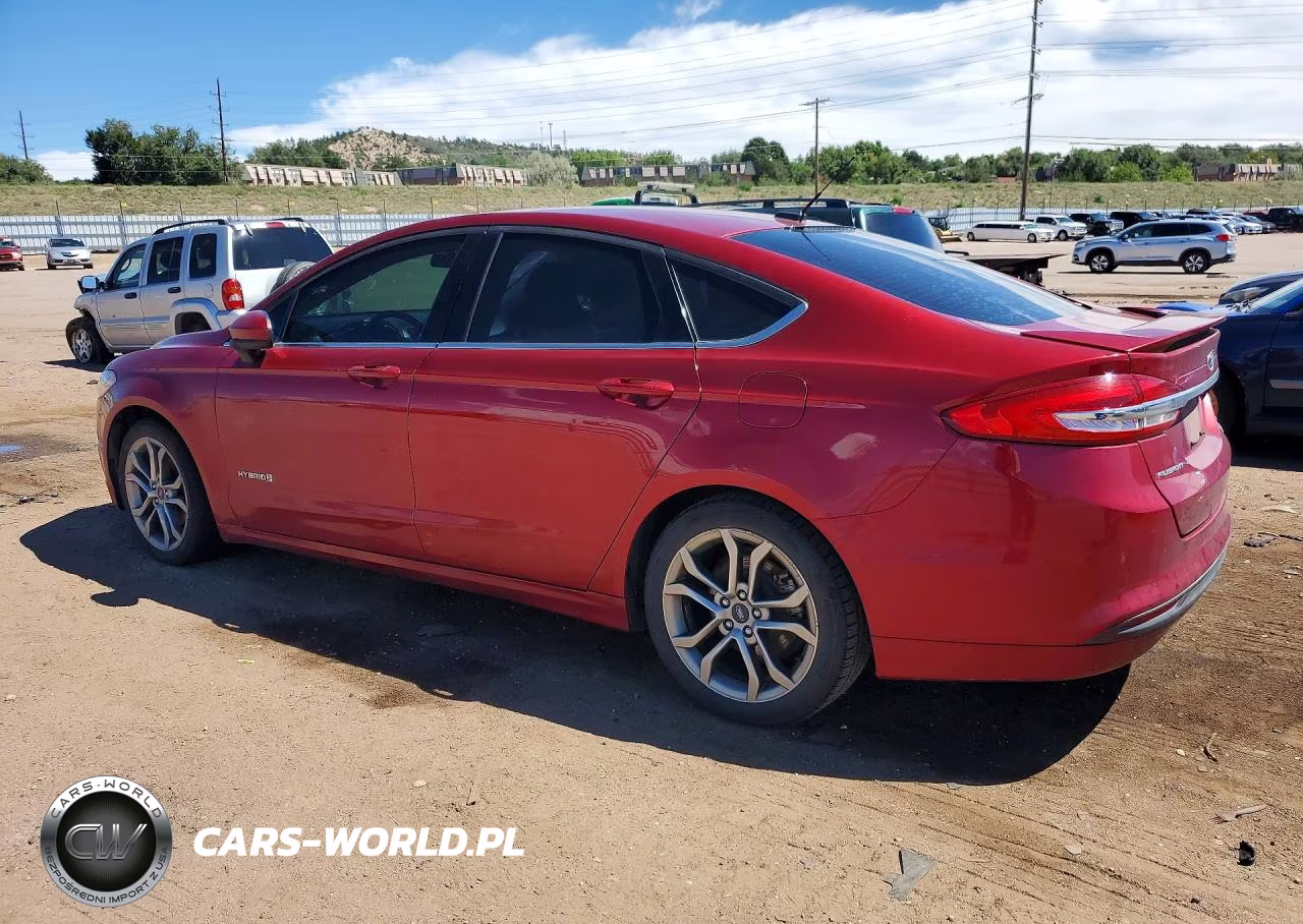 2017 Ford Fusion Se Hybrid VIN:3FA6P0LU1HR234671 - 2