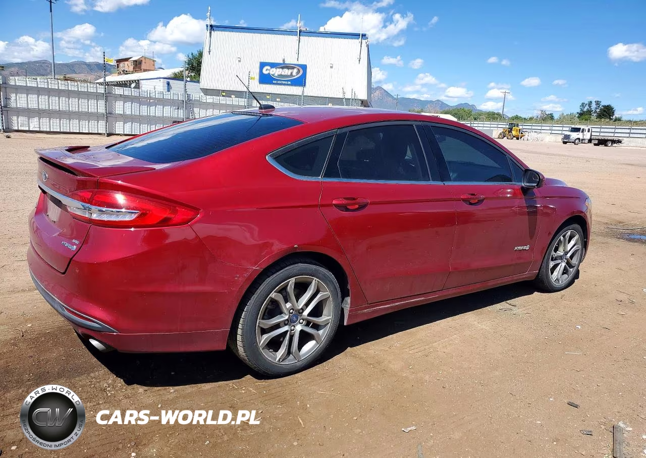 2017 Ford Fusion Se Hybrid VIN:3FA6P0LU1HR234671 - 3