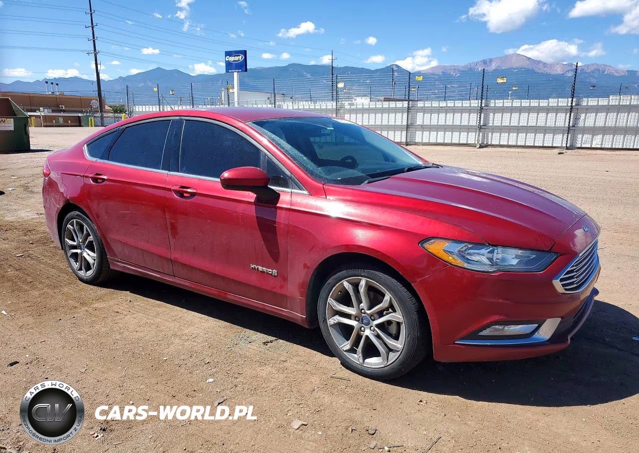 2017 Ford Fusion Se Hybrid VIN:3FA6P0LU1HR234671 - 4