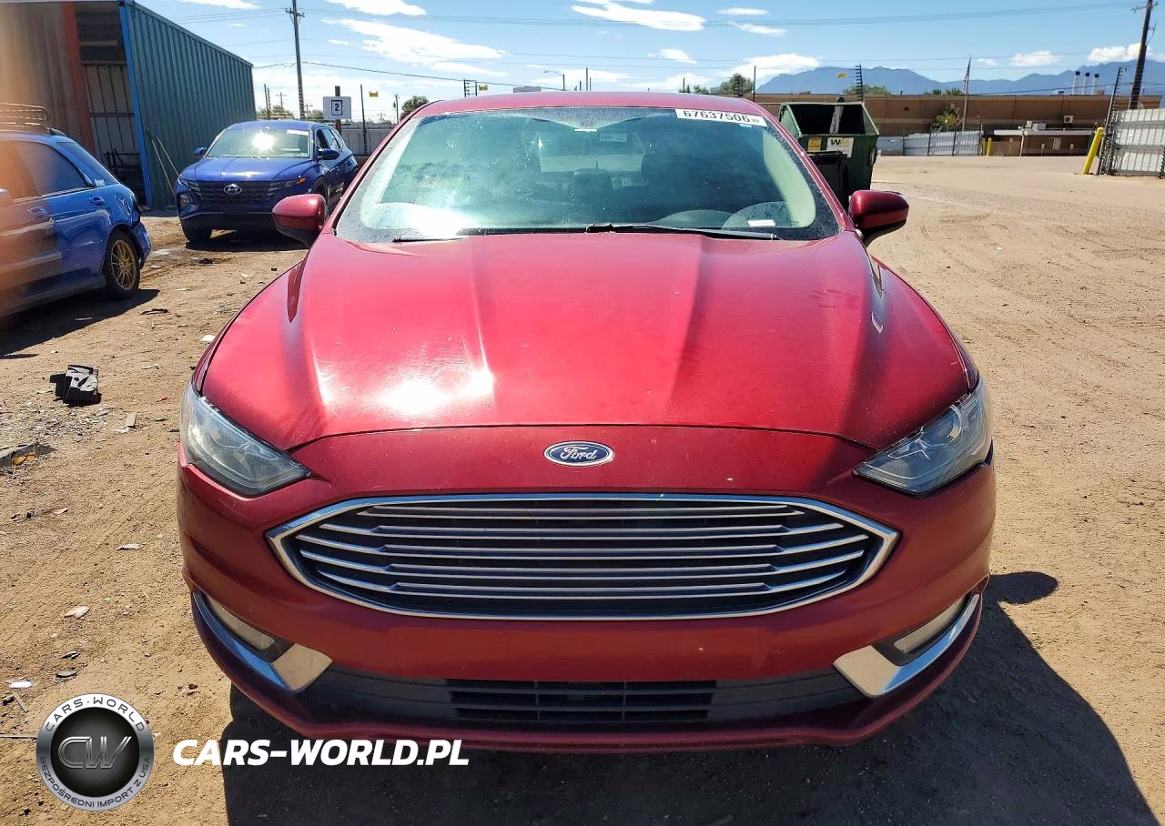 2017 Ford Fusion Se Hybrid VIN:3FA6P0LU1HR234671 - 5