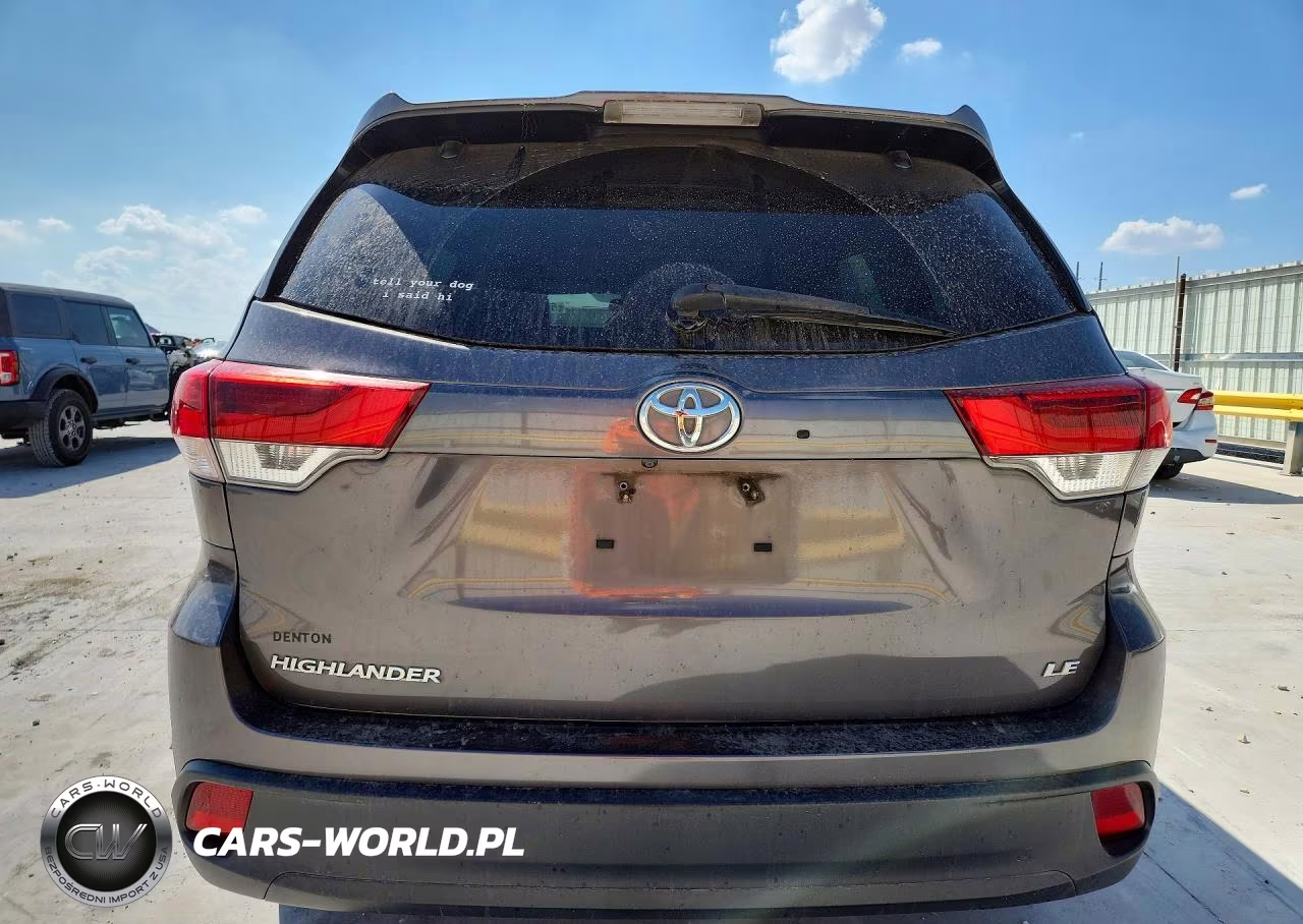 2017 Toyota Highlander Le Plus VIN:5TDZZRFHXHS194656 - 6