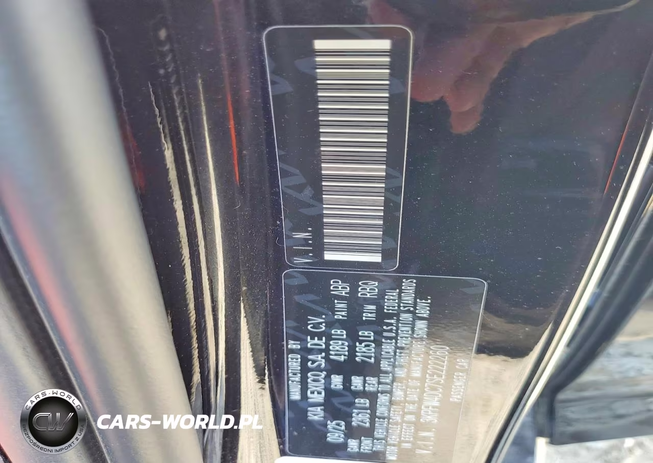 2025 Kia K4 Gt-Line Turbo VIN:3KPFW4DC7SE222260 - 12