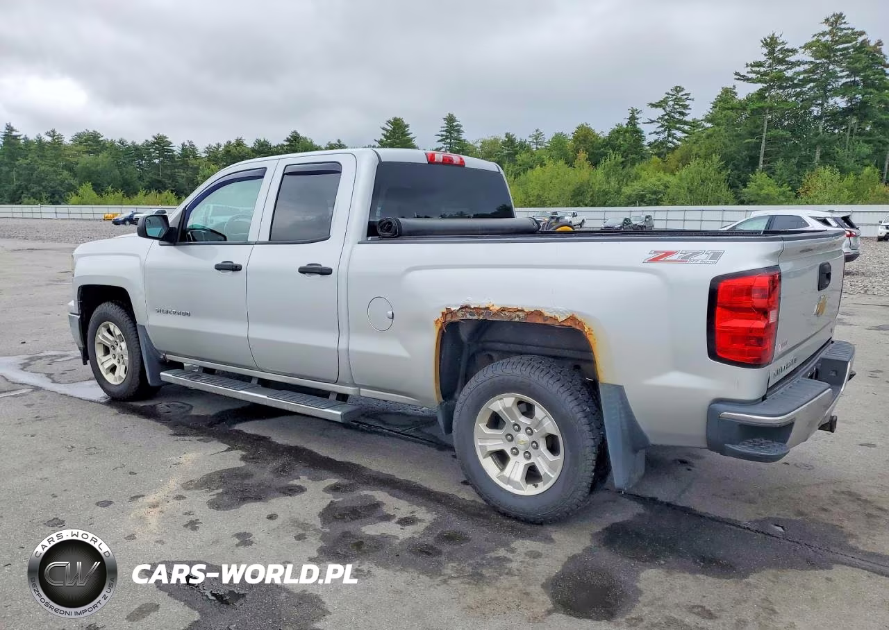 2014 Chevrolet Silverado K1500 Lt VIN:1GCVKREC7EZ196707 - 2