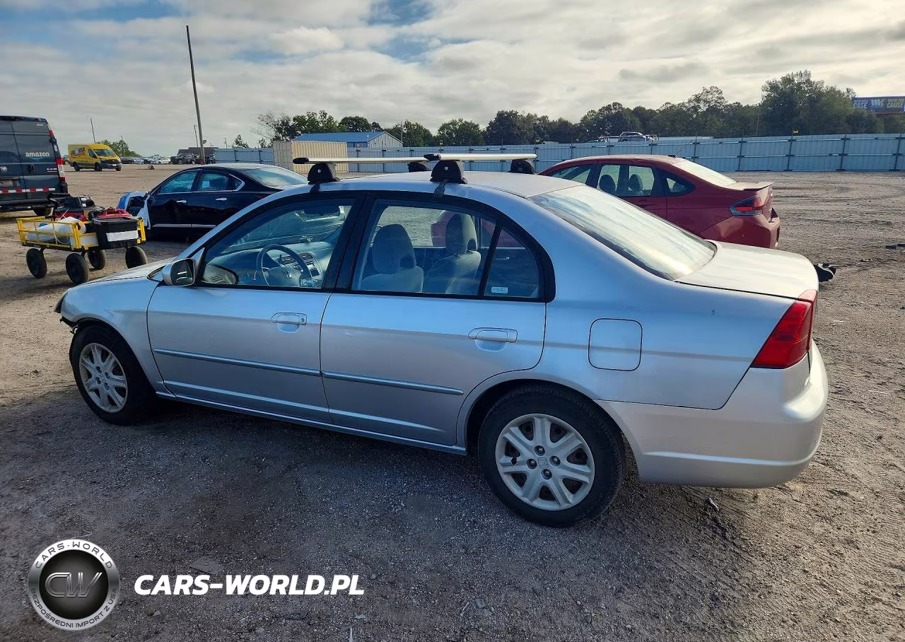 2003 Honda Civic Ex VIN:2HGES26773H580641 - 2