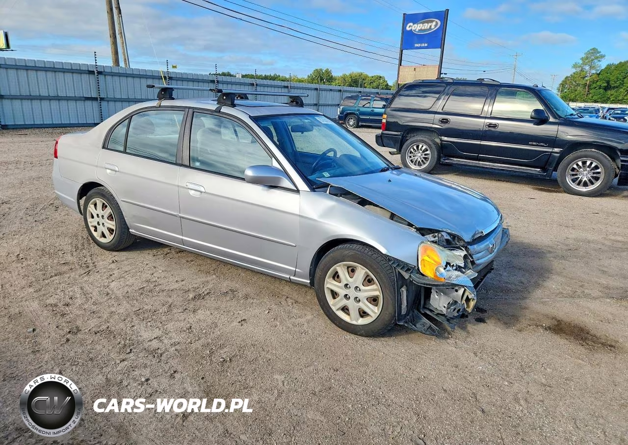 2003 Honda Civic Ex VIN:2HGES26773H580641 - 4