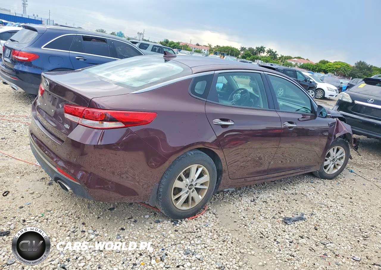 2017 Kia Optima Lx VIN:5XXGT4L30HG151594 - 3