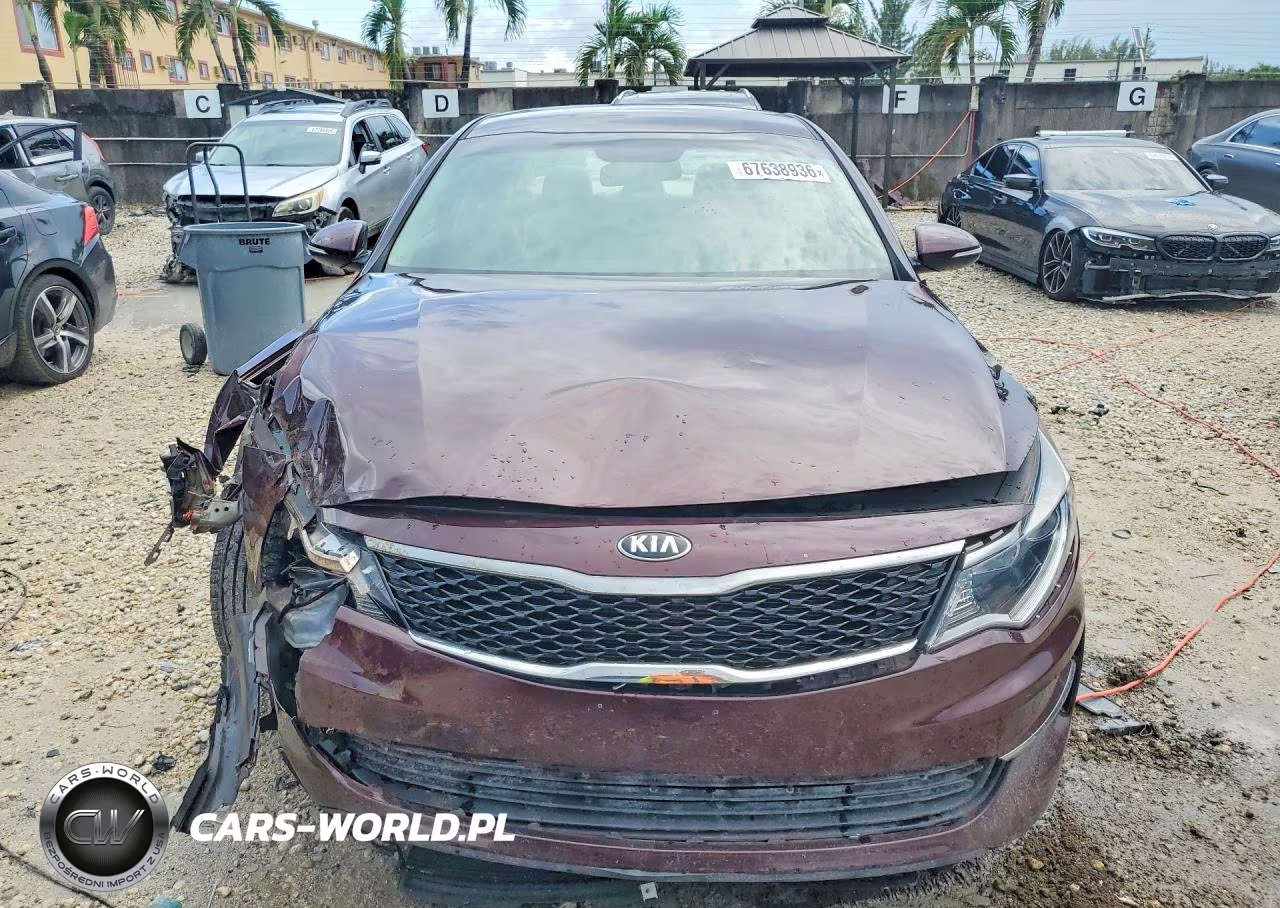 2017 Kia Optima Lx VIN:5XXGT4L30HG151594 - 5