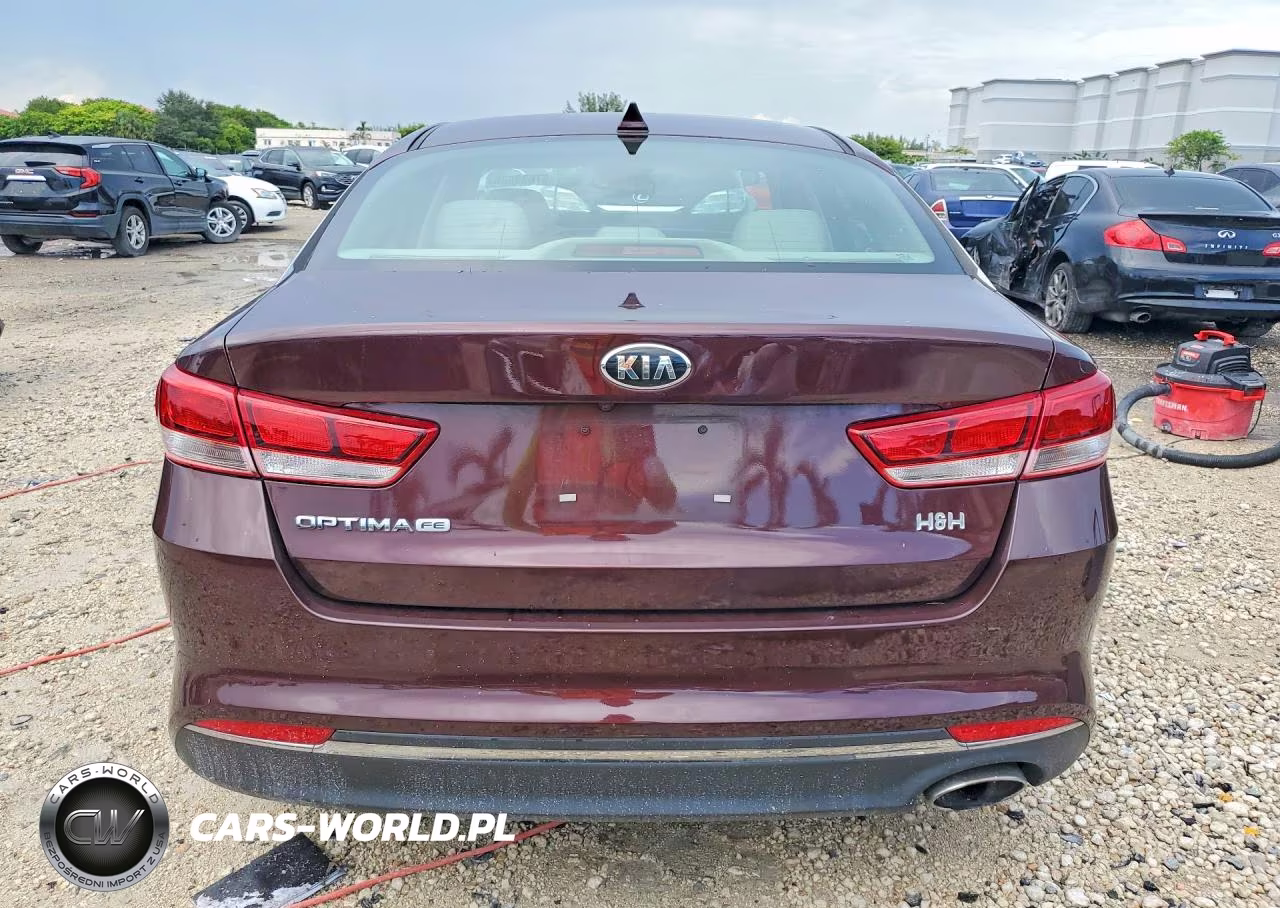 2017 Kia Optima Lx VIN:5XXGT4L30HG151594 - 6
