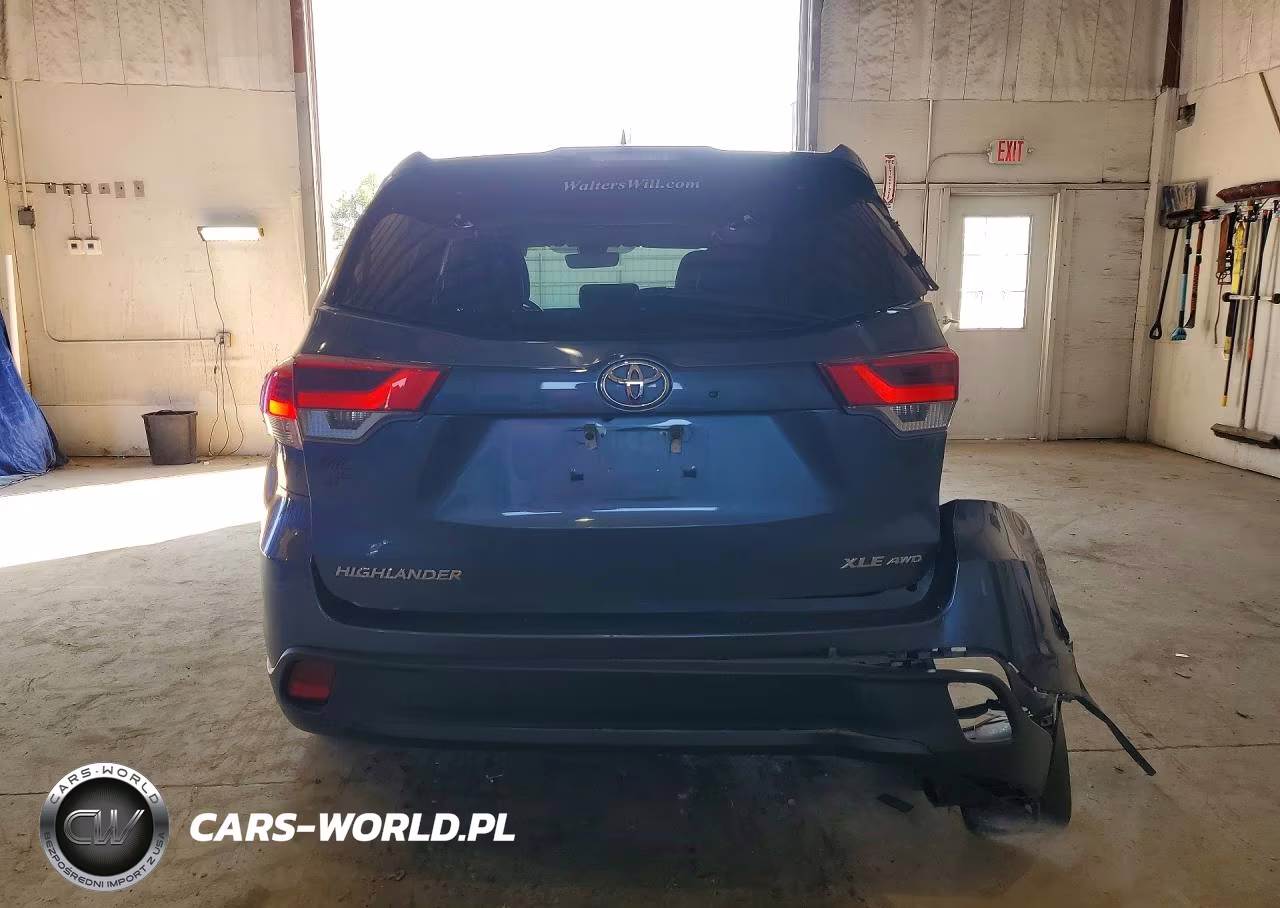 2019 Toyota Highlander Xle VIN:5TDJZRFH2KS732884 - 6
