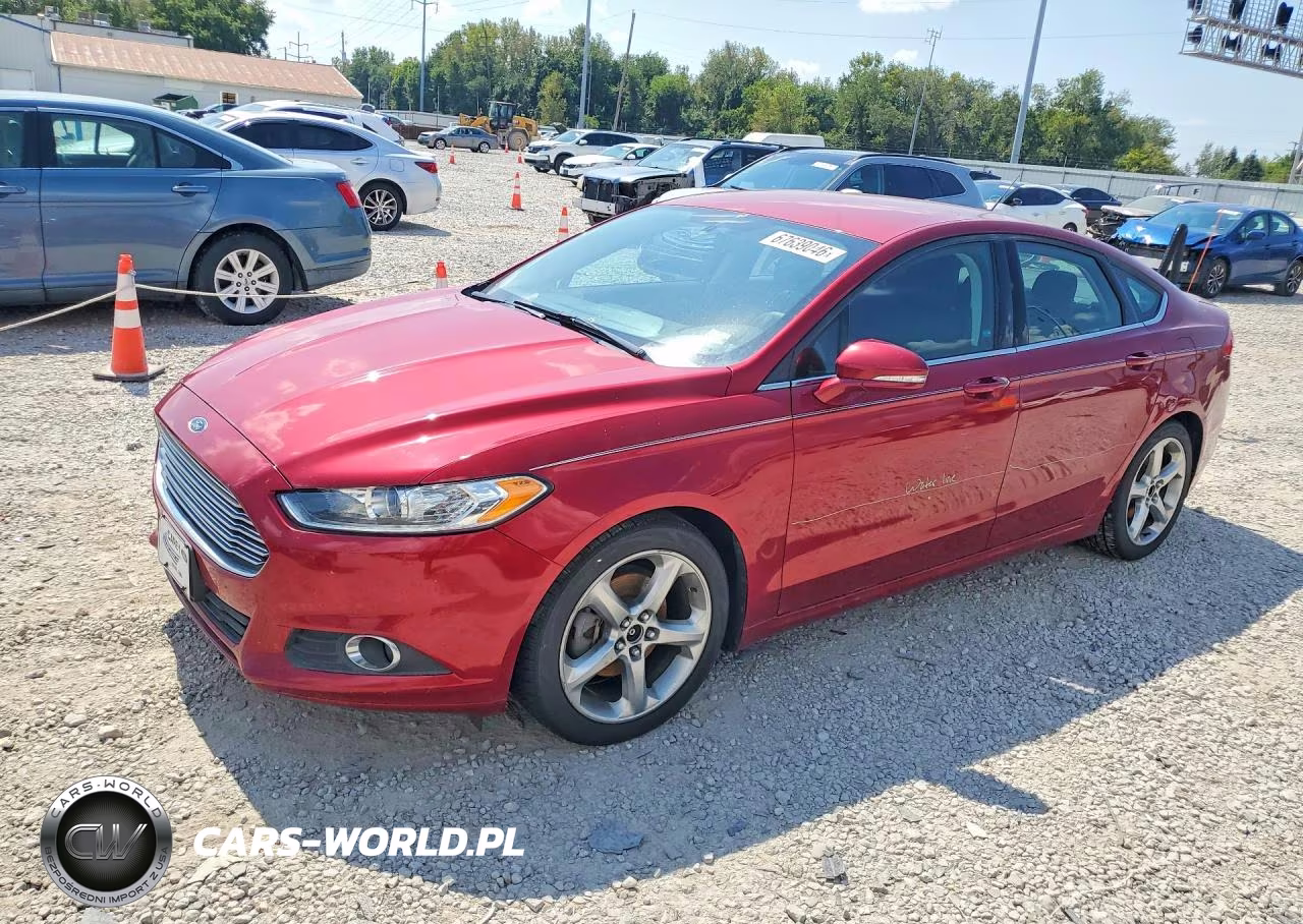 2014 Ford Fusion Se VIN:3FA6P0H78ER375056 - 1