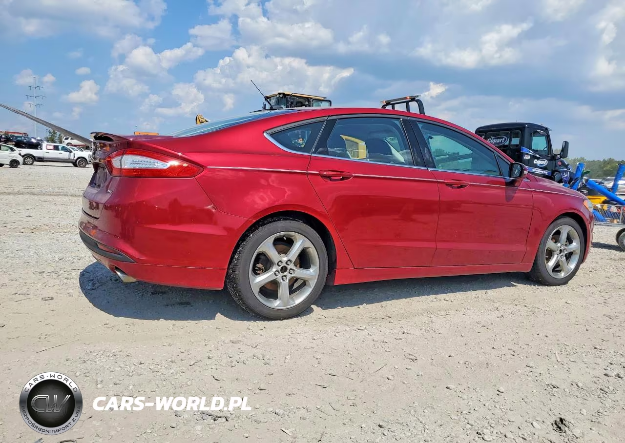 2014 Ford Fusion Se VIN:3FA6P0H78ER375056 - 3