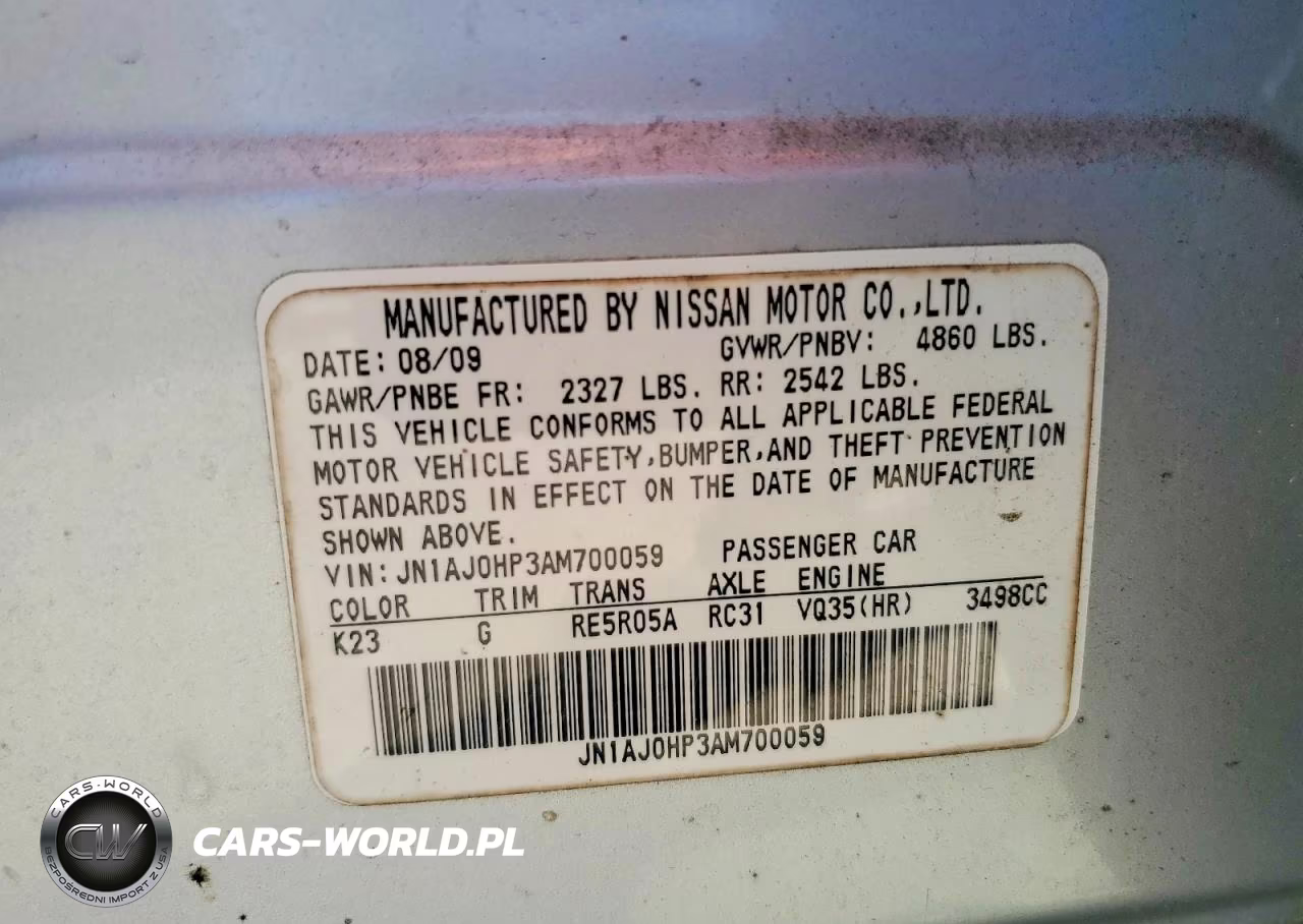 2010 Infiniti Ex35 Base VIN:JN1AJ0HP3AM700059 - 14