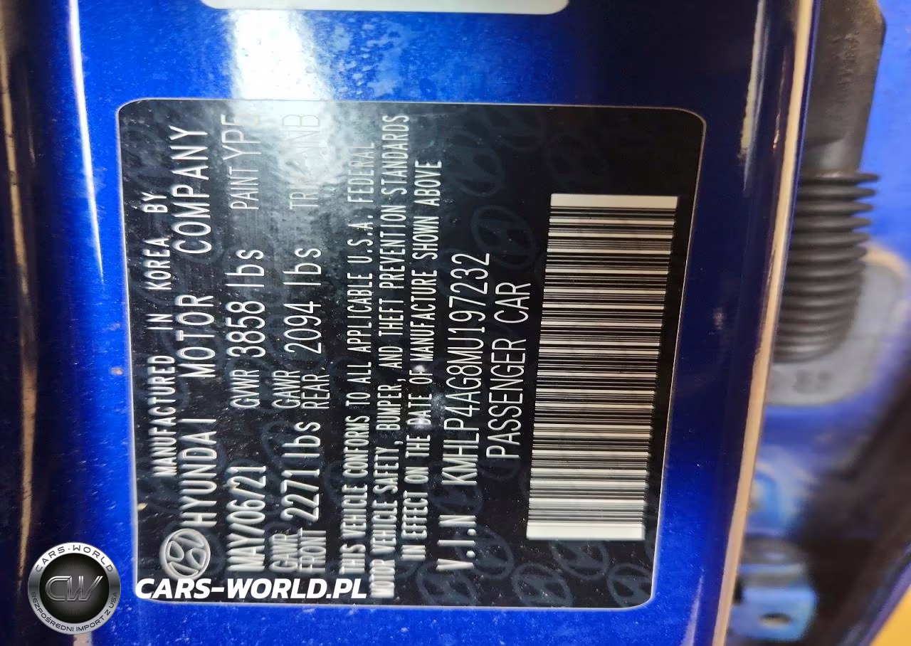 2021 Hyundai Elantra Limited VIN:KMHLP4AG8MU197232 - 12