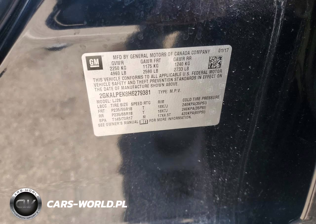 2017 GMC Terrain Slt VIN:2GKALPEK8H6279381 - 13