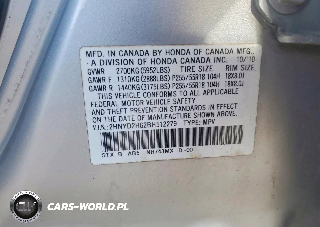 2011 Acura Mdx Technology VIN:2HNYD2H62BH512279 - 13