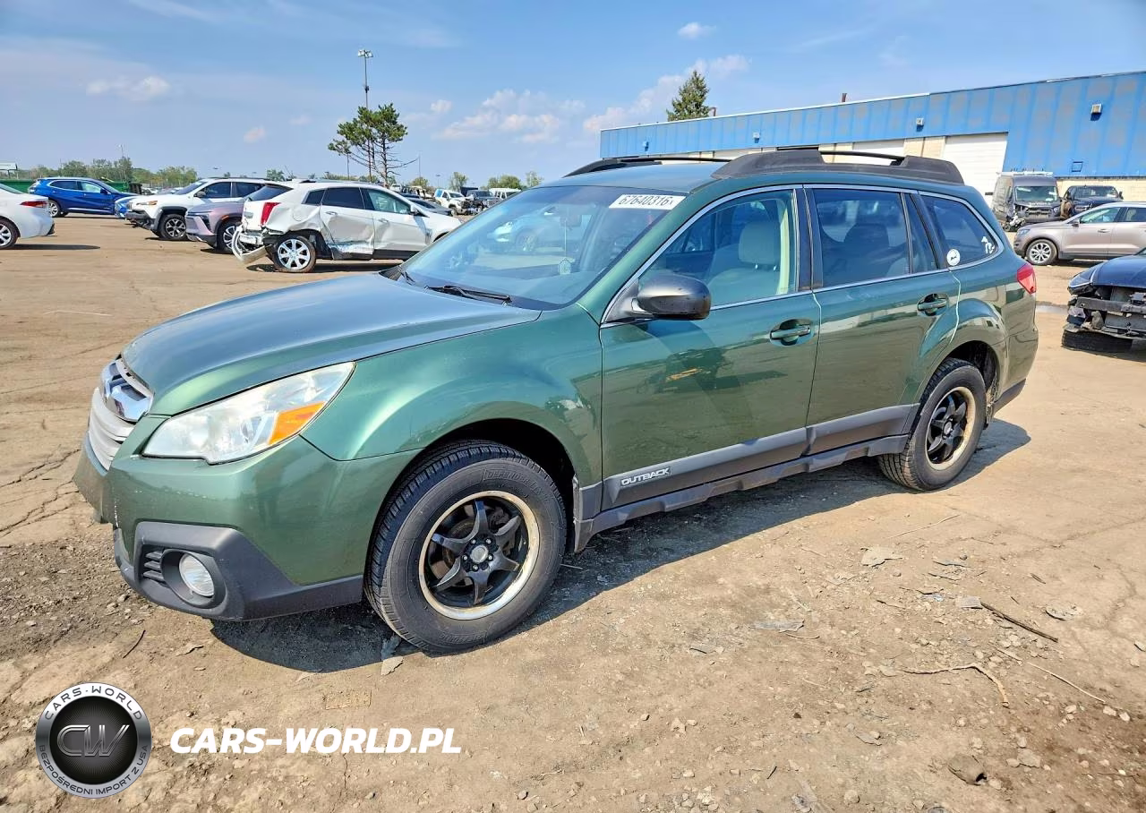2014 Subaru Outback 2.5I VIN:4S4BRBAC3E3296751 - 1