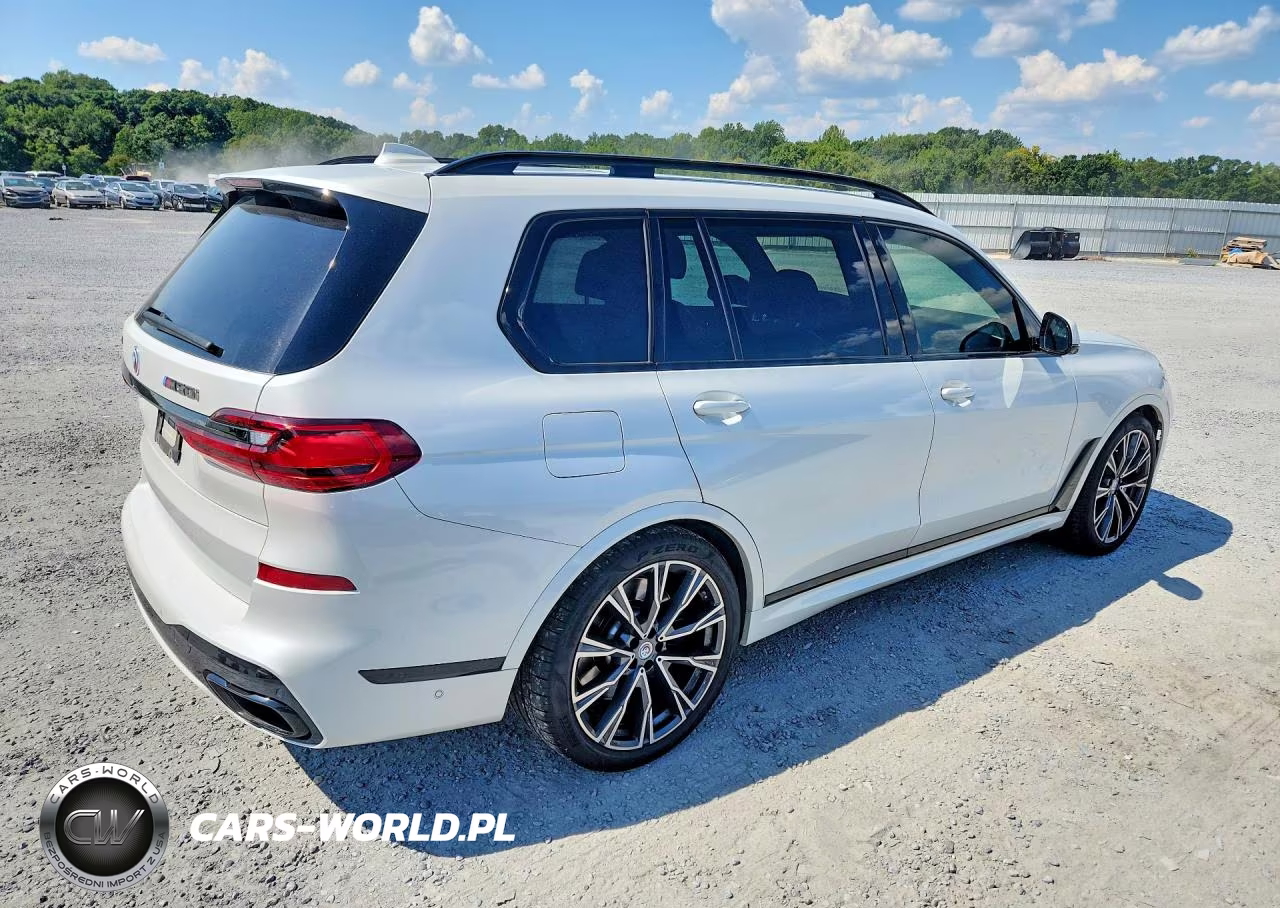 2022 BMW X7 M50I VIN:5UXCX6C0XN9M42616 - 3