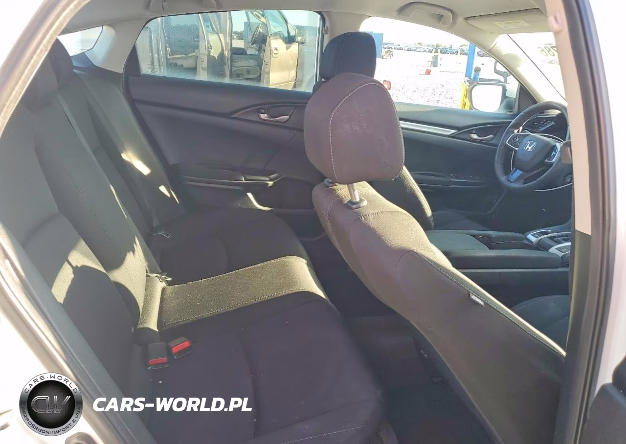 2019 Honda Civic Lx VIN:19XFC2F67KE038814 - 10