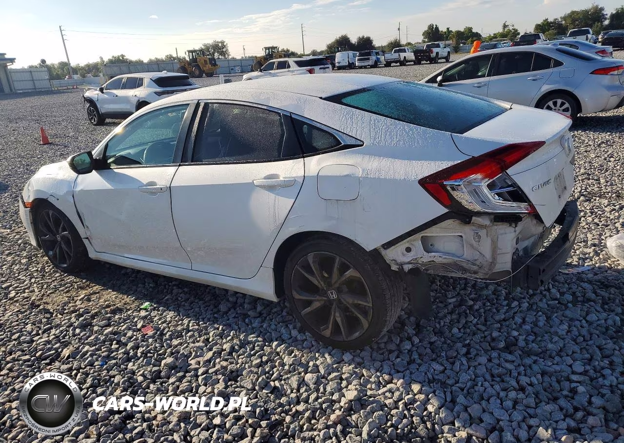 2019 Honda Civic Lx VIN:19XFC2F67KE038814 - 2