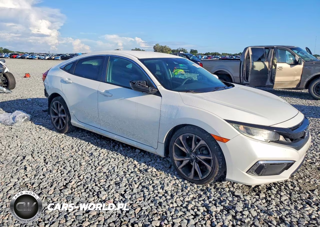 2019 Honda Civic Lx VIN:19XFC2F67KE038814 - 4