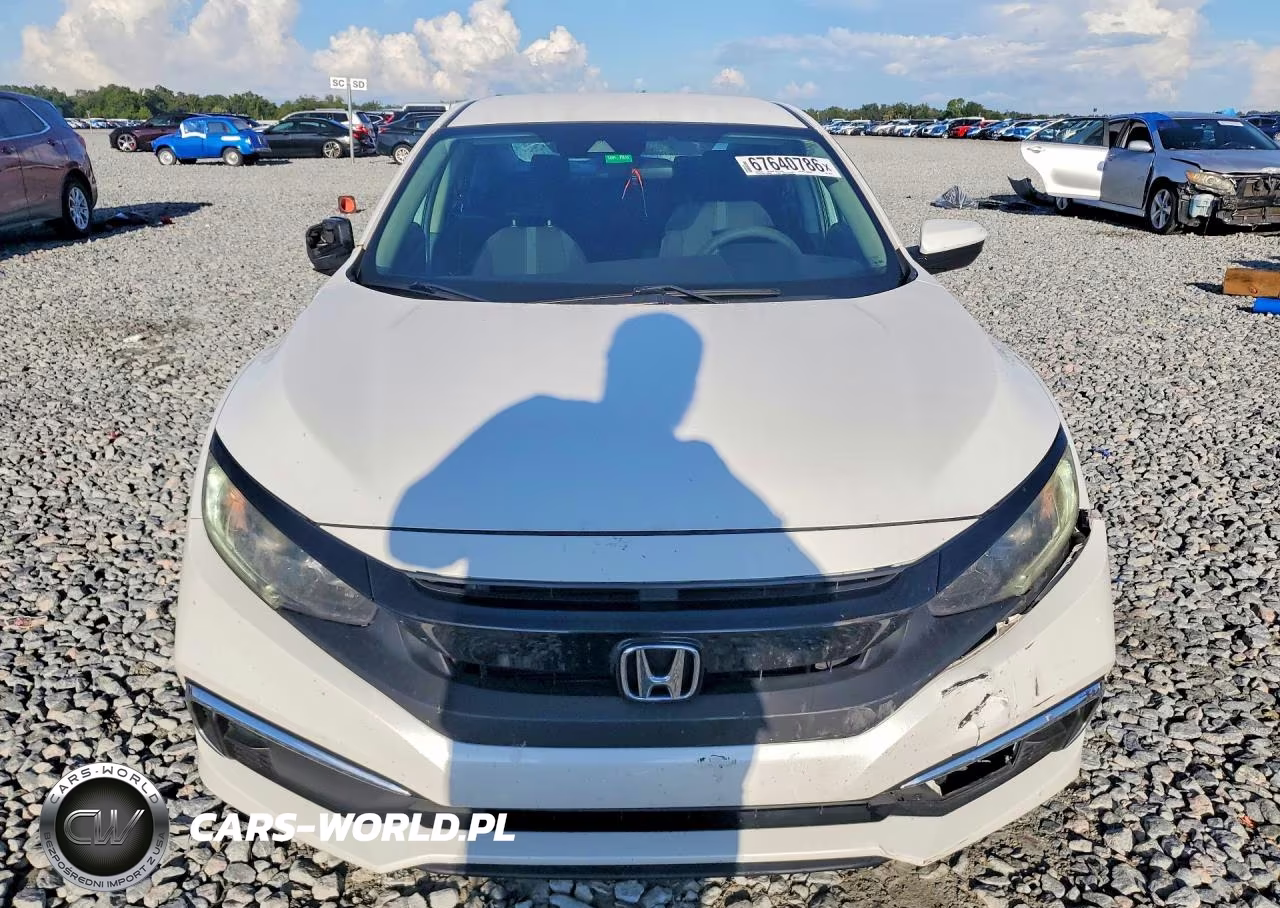 2019 Honda Civic Lx VIN:19XFC2F67KE038814 - 5
