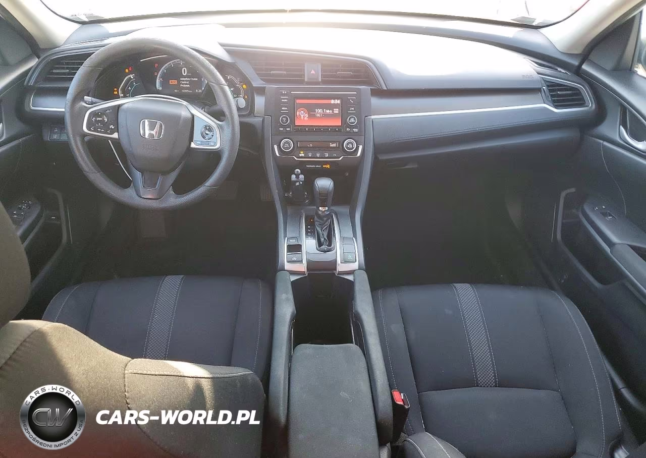 2019 Honda Civic Lx VIN:19XFC2F67KE038814 - 8