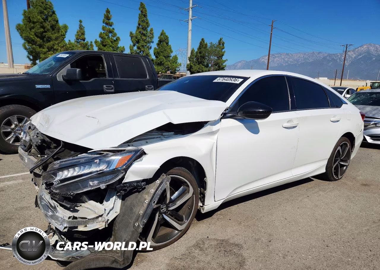 2021 Honda Accord Sport VIN:1HGCV1F39MA038608 - 1