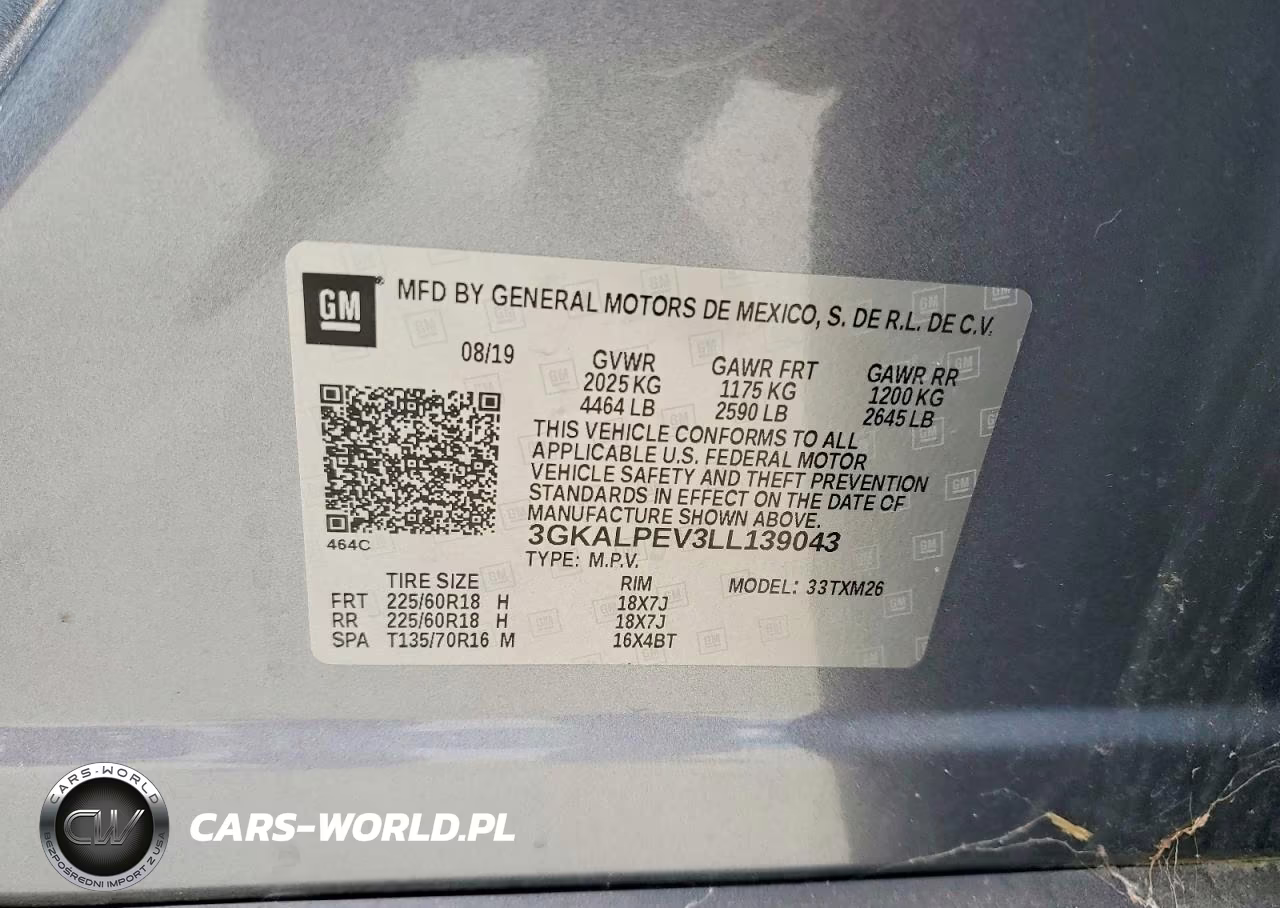 2020 GMC Terrain Slt VIN:3GKALPEV3LL139043 - 14
