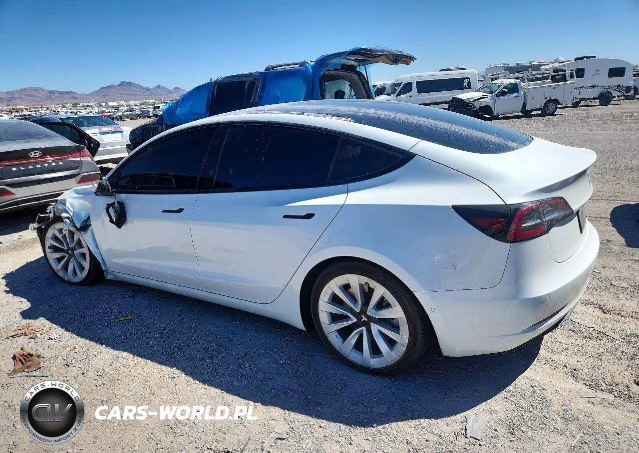2022 Tesla Model 3 VIN:5YJ3E1EB8NF342058 - 2
