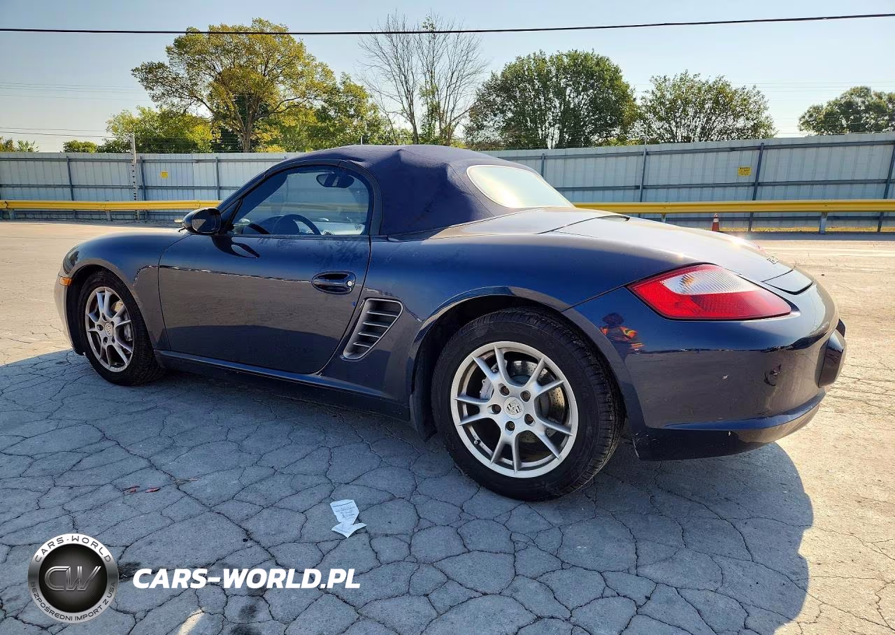 2008 Porsche Boxster VIN:WP0CA29828U711699 - 2