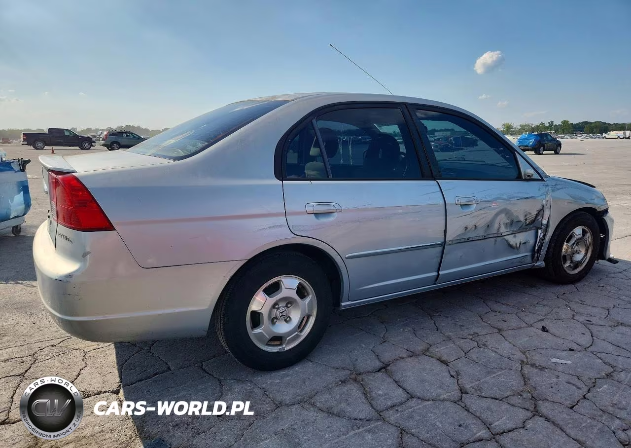 2003 Honda Civic Hybrid VIN:JHMES96673S013643 - 3