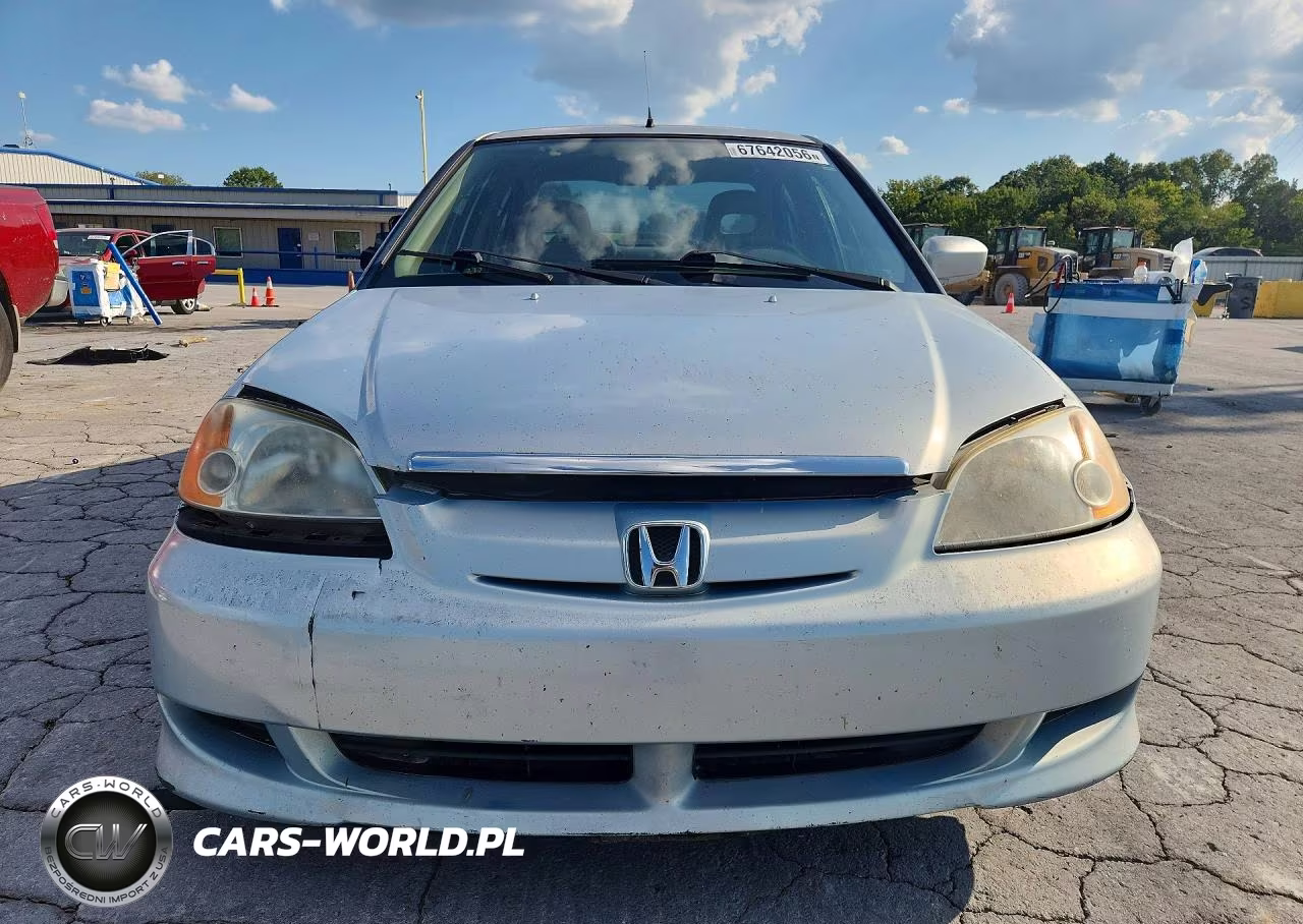2003 Honda Civic Hybrid VIN:JHMES96673S013643 - 5