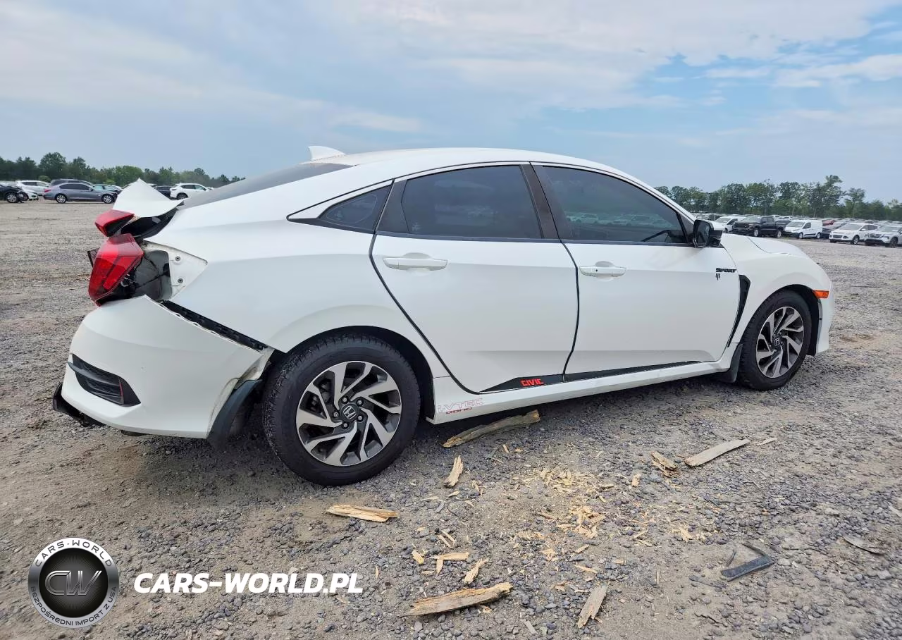 2017 Honda Civic Ex VIN:19XFC2F70HE226009 - 3