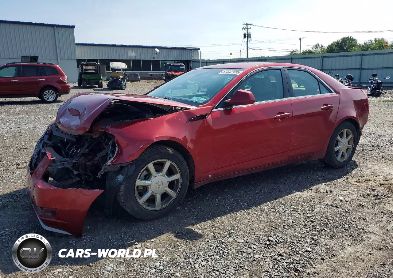 2008 Cadillac Cts VIN:1G6DG577380192512 - 1