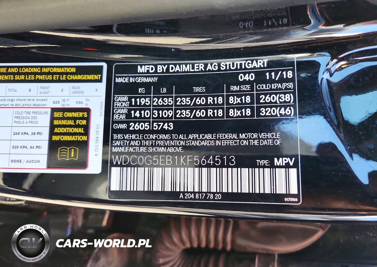 2019 Mercedes-Benz Glc 350E VIN:WDC0G5EB1KF564513 - 14