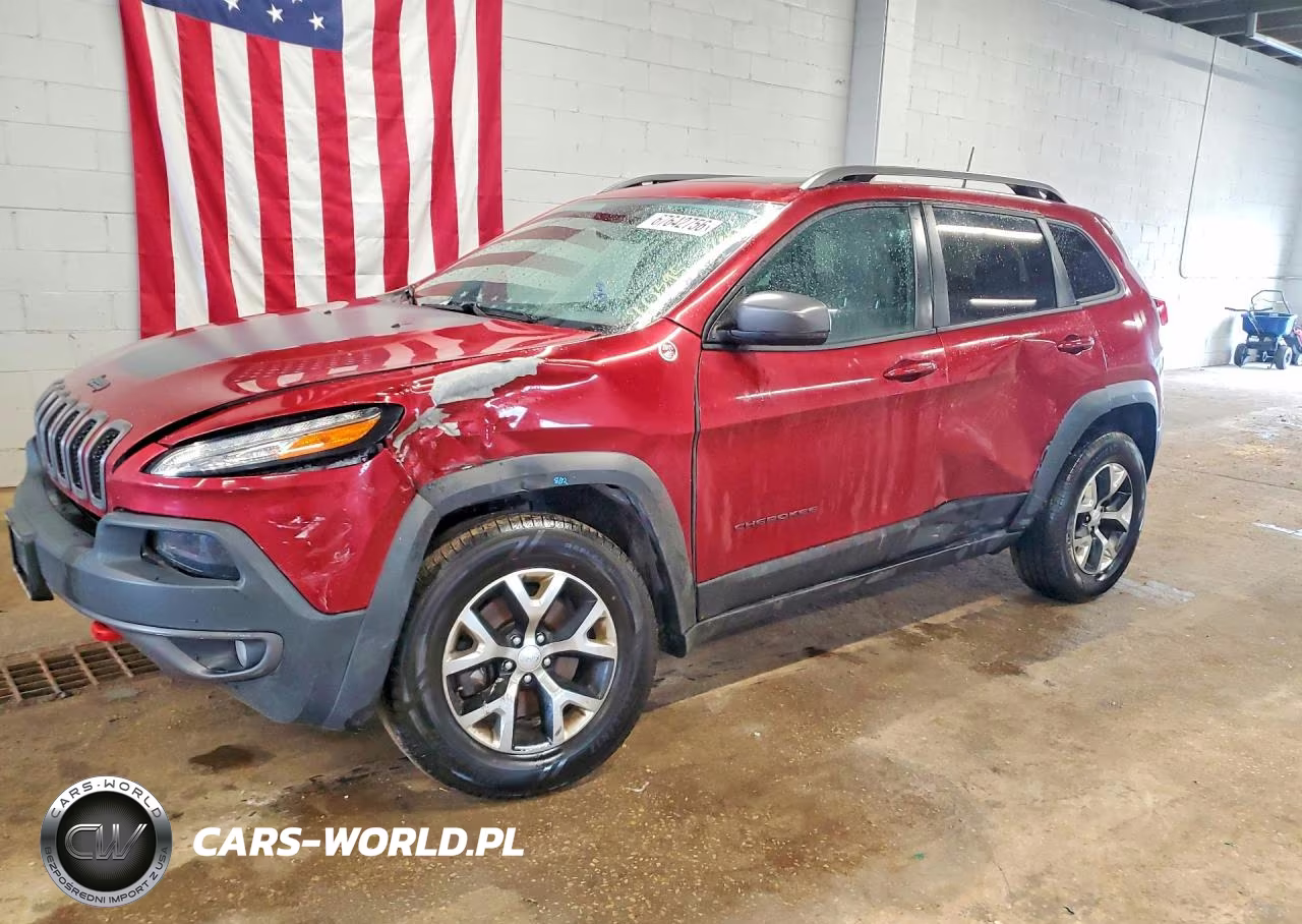 2017 Jeep Cherokee Trailhawk VIN:1C4PJMBS1HD218244 - 1
