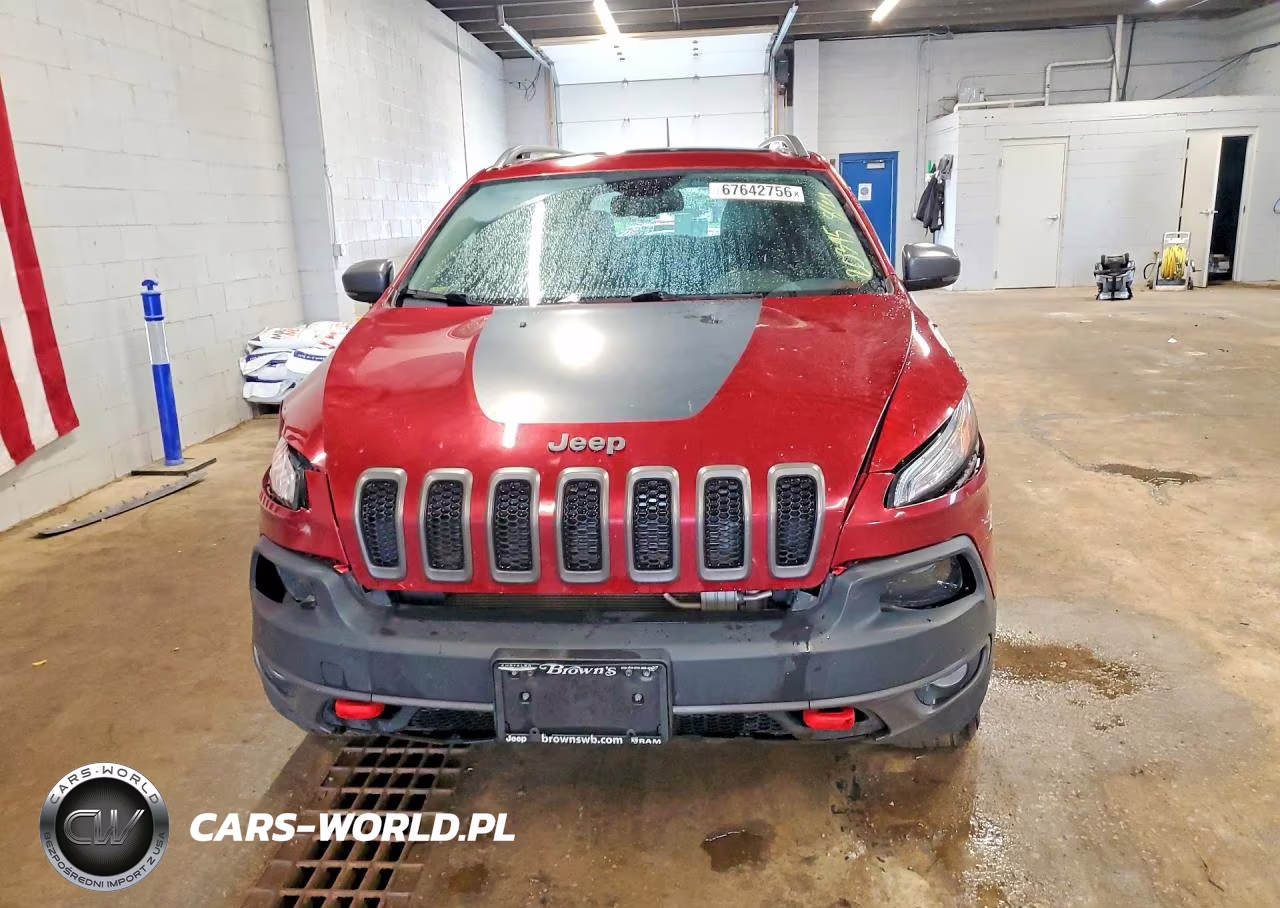 2017 Jeep Cherokee Trailhawk VIN:1C4PJMBS1HD218244 - 5