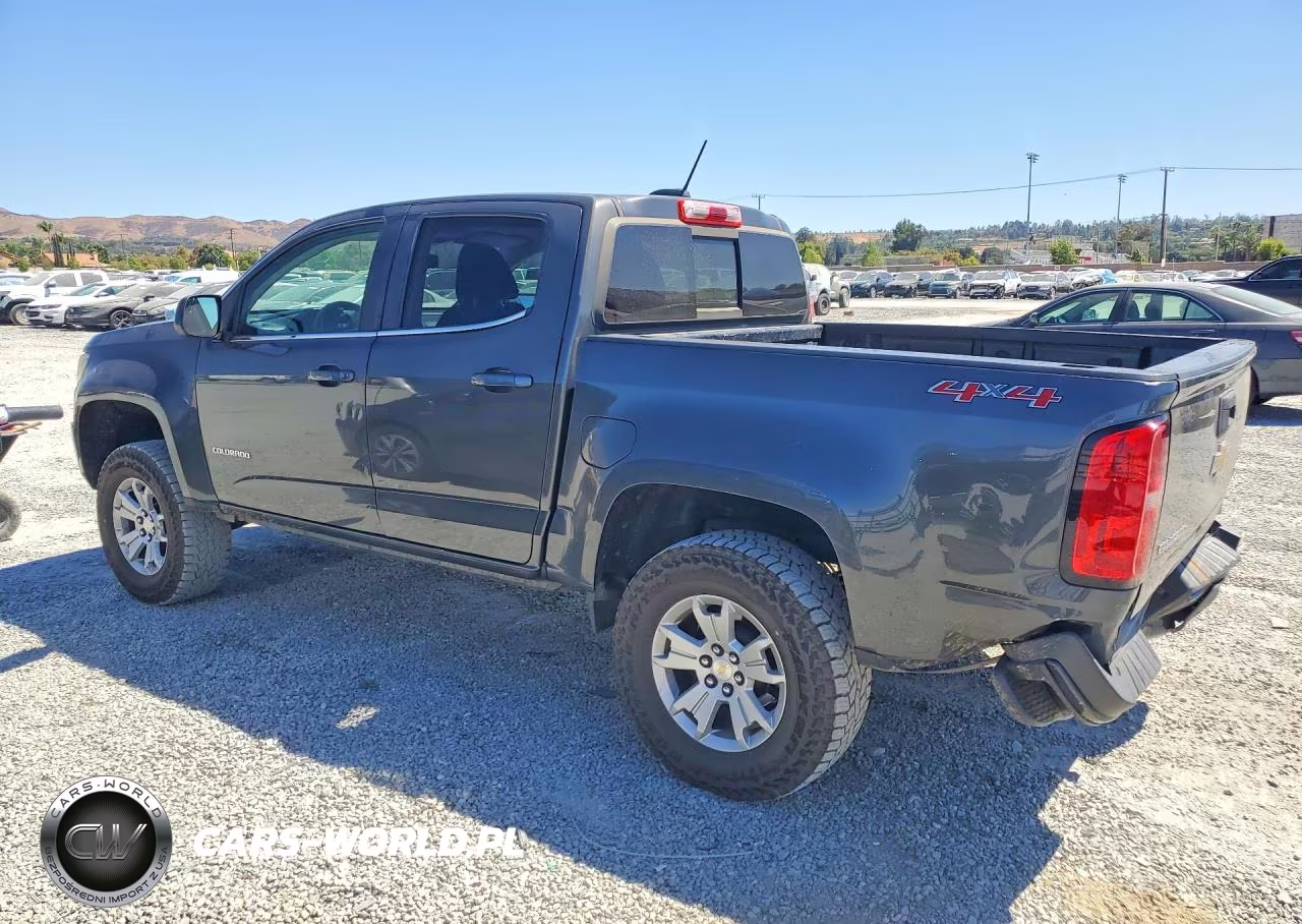 2016 Chevrolet Colorado Lt VIN:1GCGTCE34G1222121 - 2