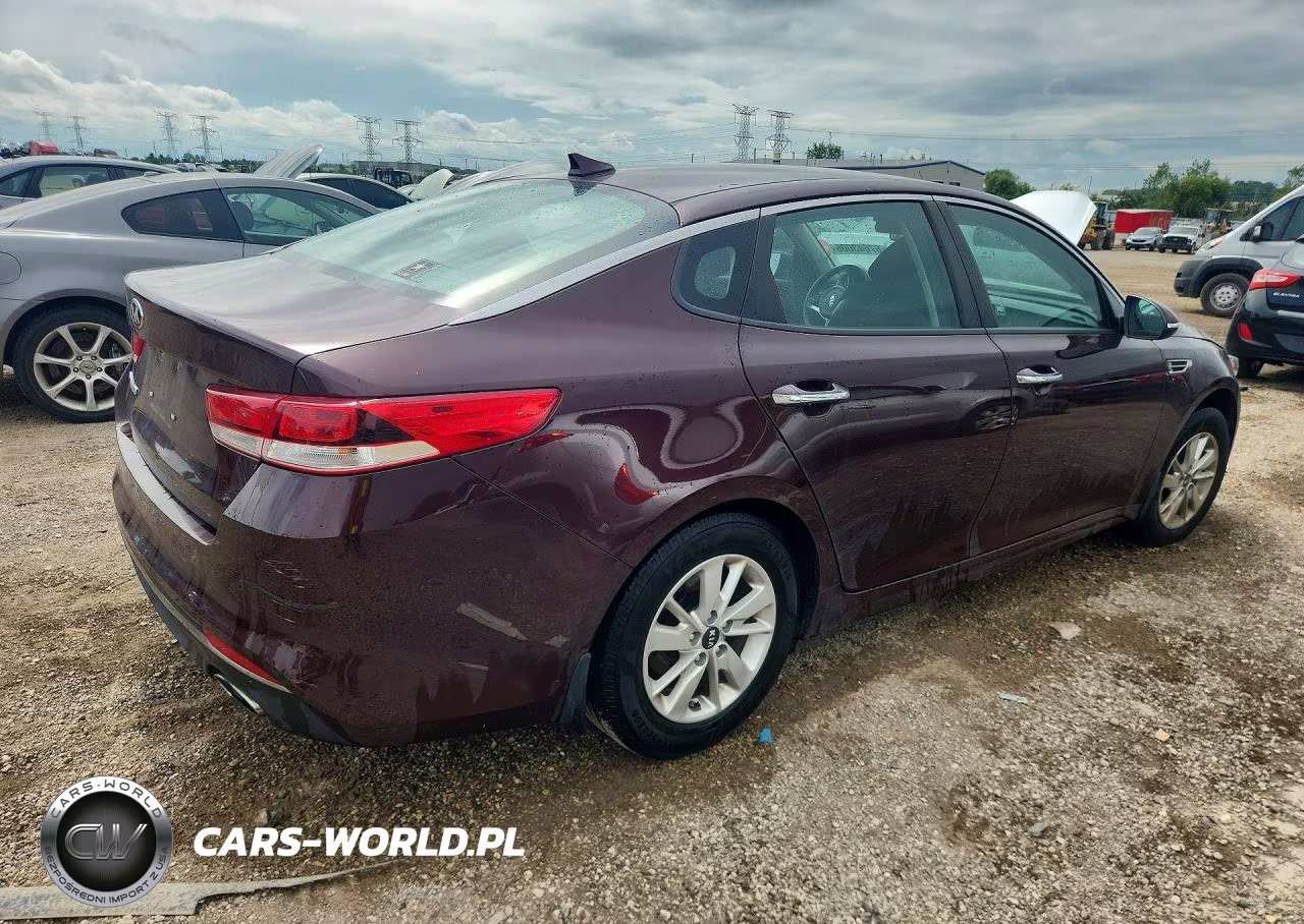 2016 Kia Optima Lx VIN:5XXGT4L39GG046583 - 3