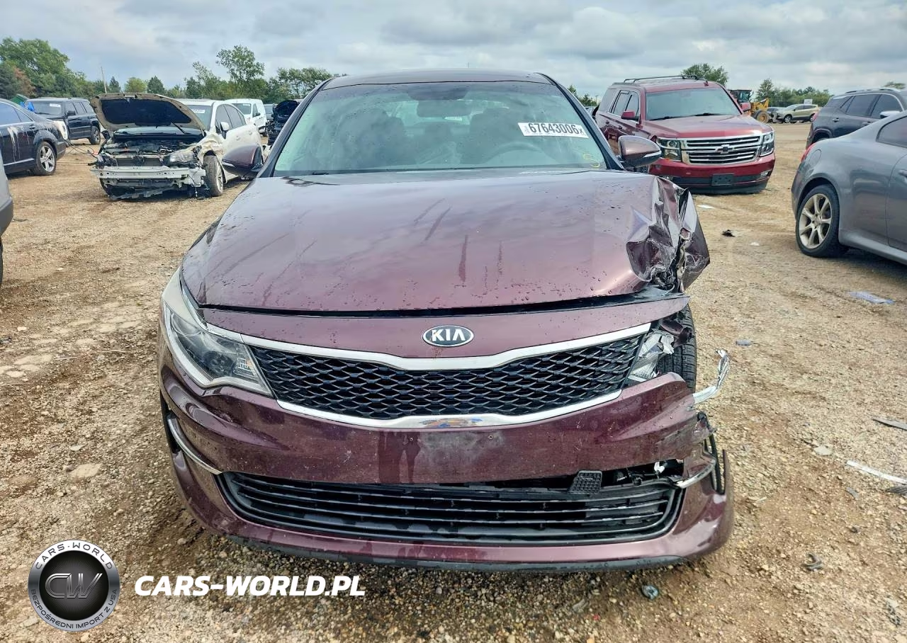 2016 Kia Optima Lx VIN:5XXGT4L39GG046583 - 5